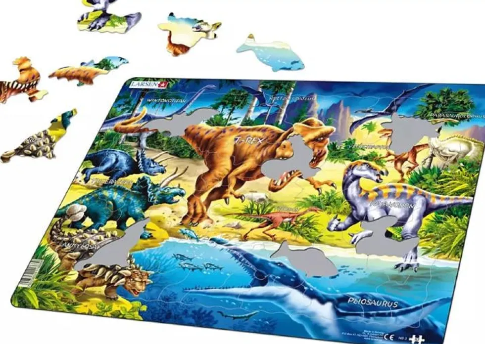 Rampussel Maxi Dinosaurier 57 bitar