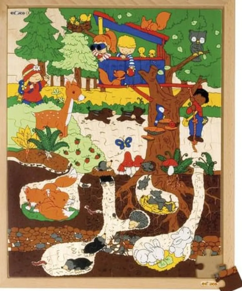 Rampussel Skog, 40x50cm