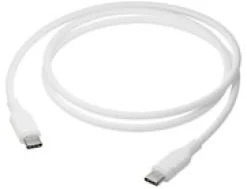 Re-charge - Cable - USB-C to USB-C - TPE, White (1.2m)
