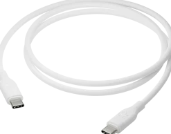 Re-charge - Cable - USB-C to USB-C - TPE, White (1.2m)