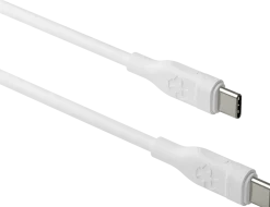 Re-charge - Cable - USB-C to USB-C - TPE, White (1.2m)