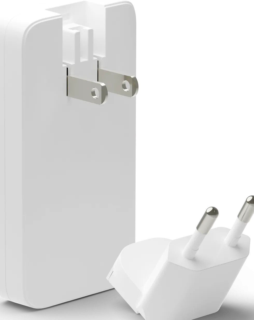 Re-charge Pro - EU Slim Charger - USB-C 65W+30W-A