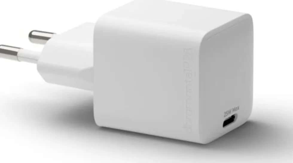 Re-charge - Wall Charger GaN - USB-C 25W EU, White