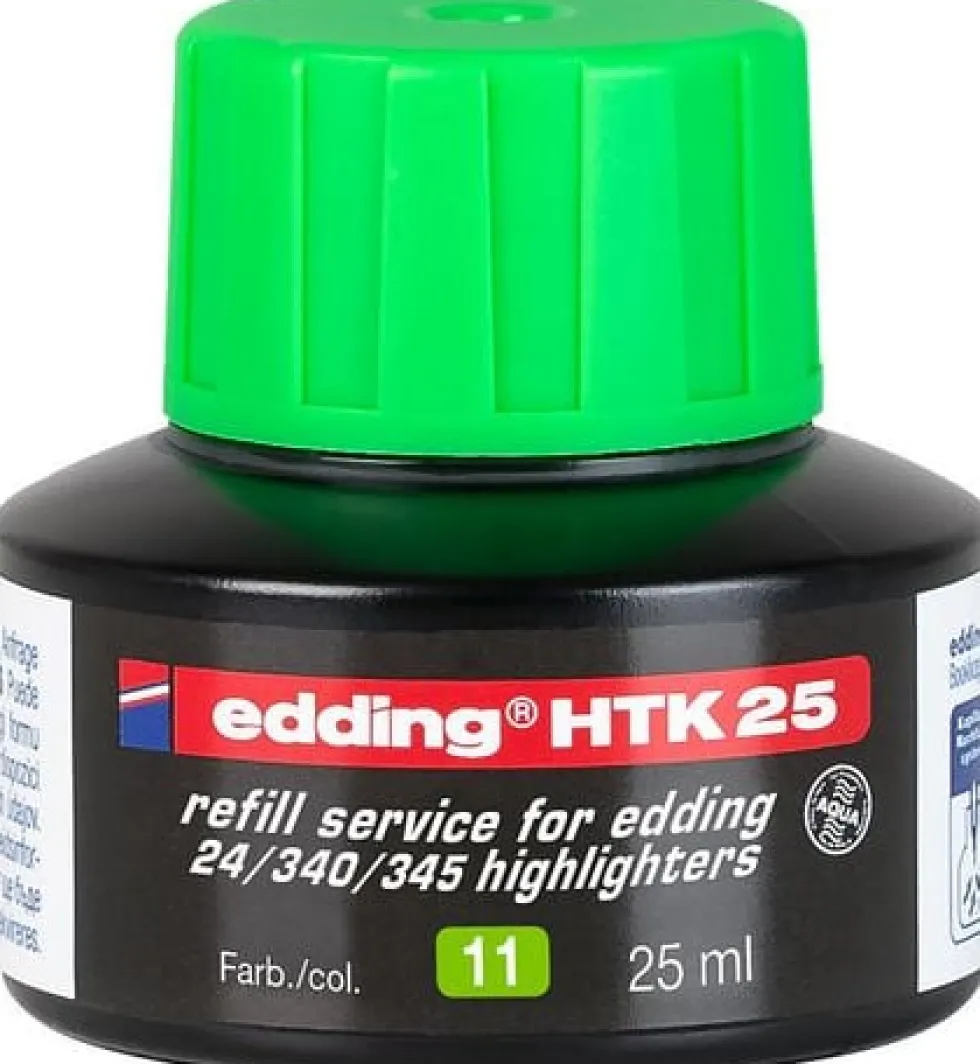 Refill EDDING HTK 25 ink grön 25 ml