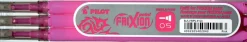 Refill PILOT Frixion 0,5mm rosa 3/fp