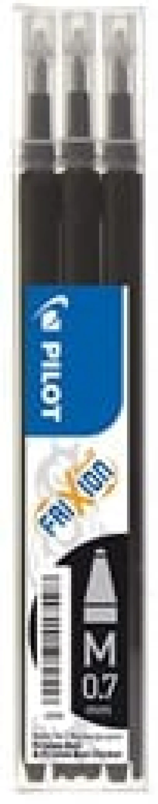 Refill PILOT Frixion 0,7mm svart 3/fp