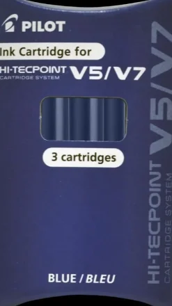 Refill PILOT Hi-Tecpoint V5/V7 blå 3/fp