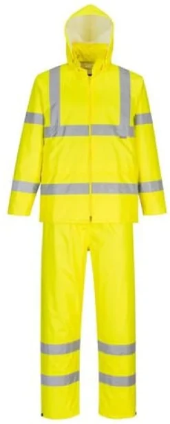 Regnställ H448 varsel gul kl3 L