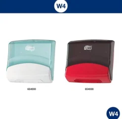 Rengöringsduk TORK W4 Kraftig vit 105/fp
