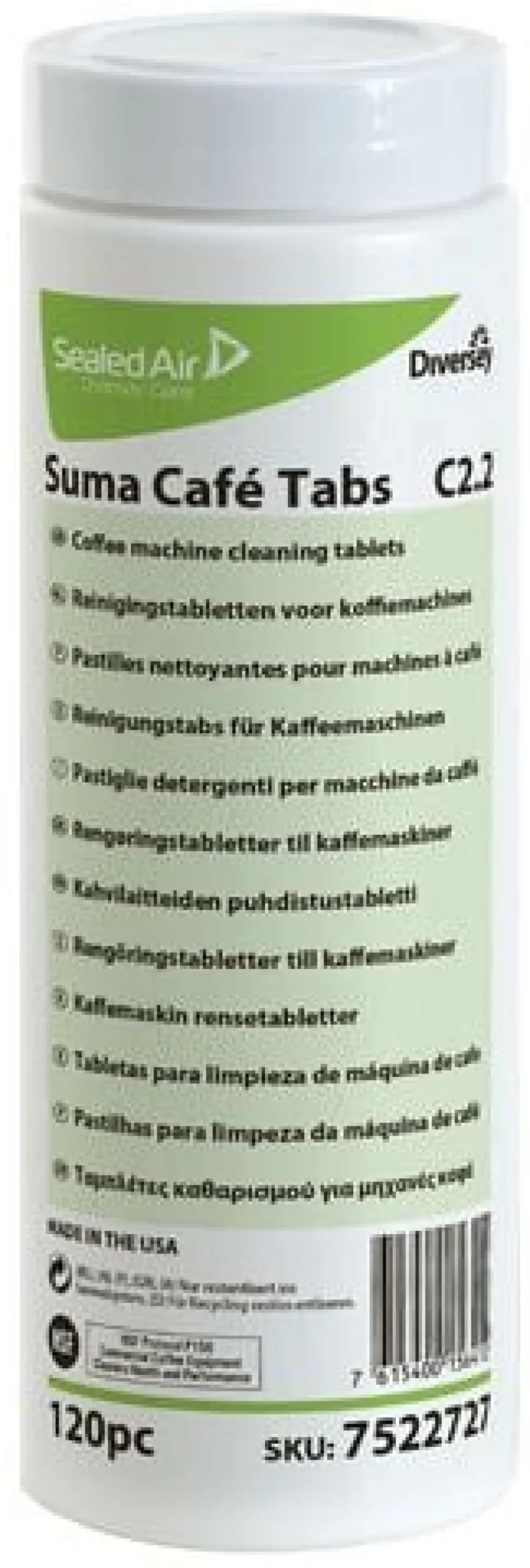 Rengöring SUMA Café Tabs 120/fp