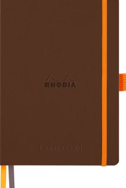 Rhodia Goalbook soft bronze A5 dot ivory