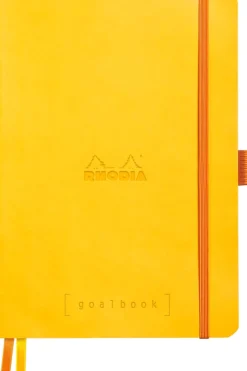 Rhodia Goalbook soft daffodil A5 dot ivory