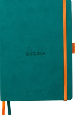 Rhodia Goalbook soft peacock A5 dot ivory