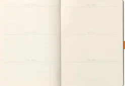 Rhodia Goalbook soft silver A5 dot ivory
