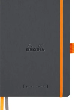 Rhodia Goalbook soft titanium A5 dot ivory