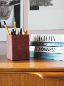Rhodiarama Pencil holder Amarante 8x8x11