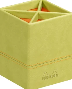 Rhodiarama Pencil holder Anise 8x8x11