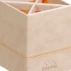 Rhodiarama Pencil holder Beige 8x8x11