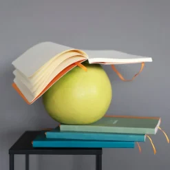Rhodiarama soft A5 aqua ruled ivory