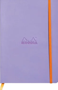 Rhodiarama soft A5 iris dot ivory