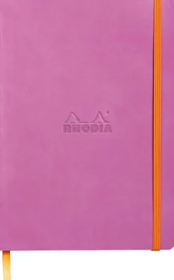 Rhodiarama soft A5 lilac ruled ivory