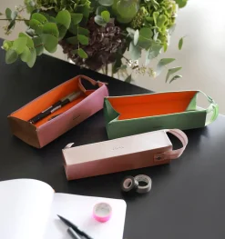 Rhodiarama tray pencase Celadon