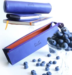 Rhodiarama tray pencase Purple