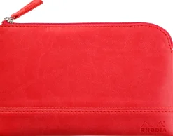 Rhodiarama Zipped Pouch S Coral