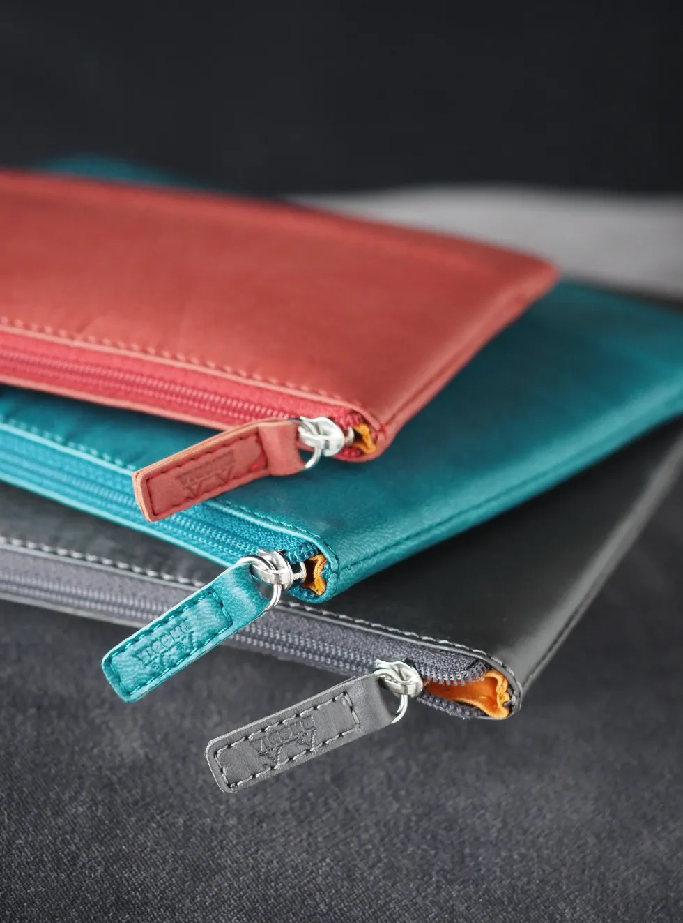 Rhodiarama Zipped Pouch S Peacock