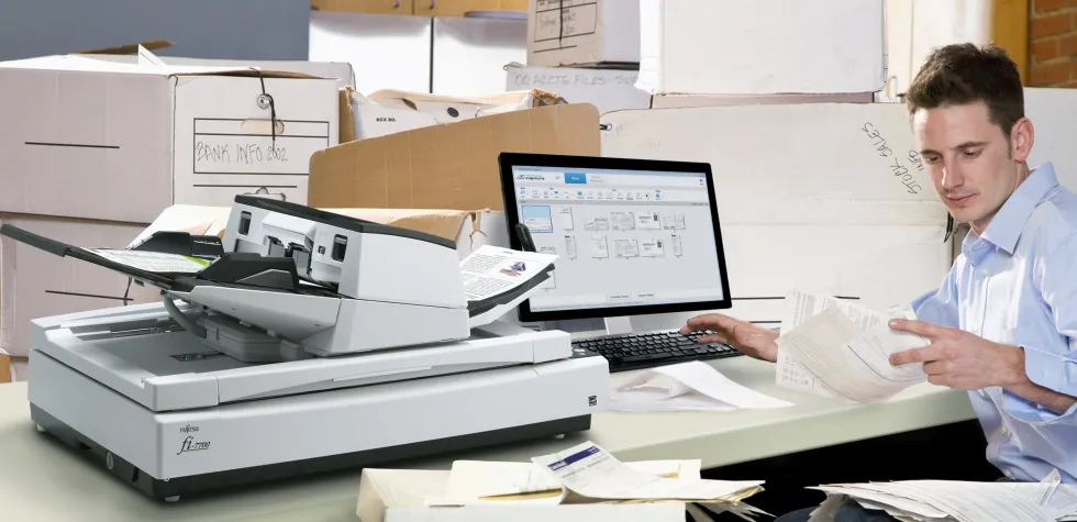 RICOH fi-7700, 80ppm/160ipm A3 Duplex Production Scanner