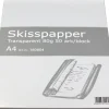 Ritpapper transparent A4 50ark