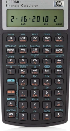 Räknare finans HP 10BII+ (Nordic CD)