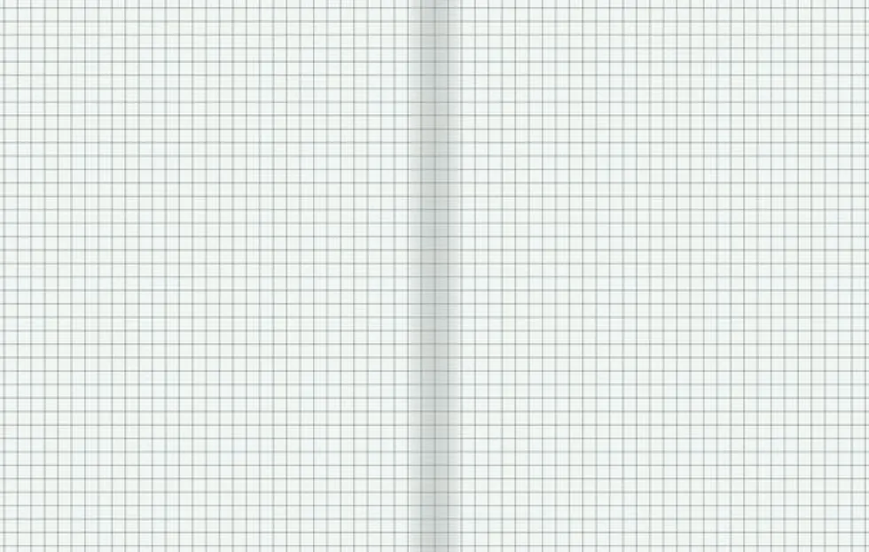Räknehäfte 17x21cm rutat 5x5 mm röd