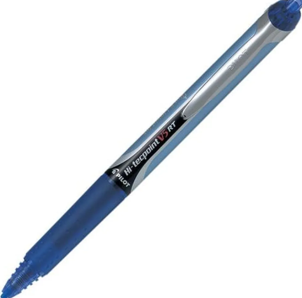 Rollerballpenna PILOT Hi-Tecpoint V5 RT Fine Blå, 0.5mm