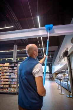 Rörborste VIKAN utvändig 53cm blå