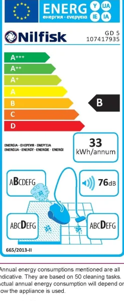 Ryggdammsugare GD 5 Premium HEPA