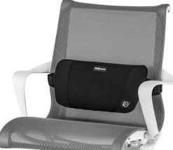 Ryggstöd FELLOWES PlushTouch svart