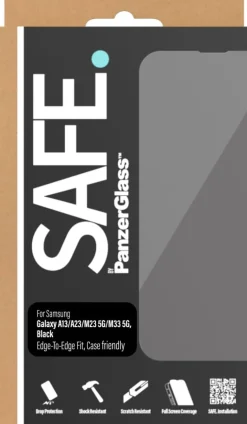 SAFE. Galaxy A13/A23/M13/M23 5G/M33 5G/A23 5G Screen Protect