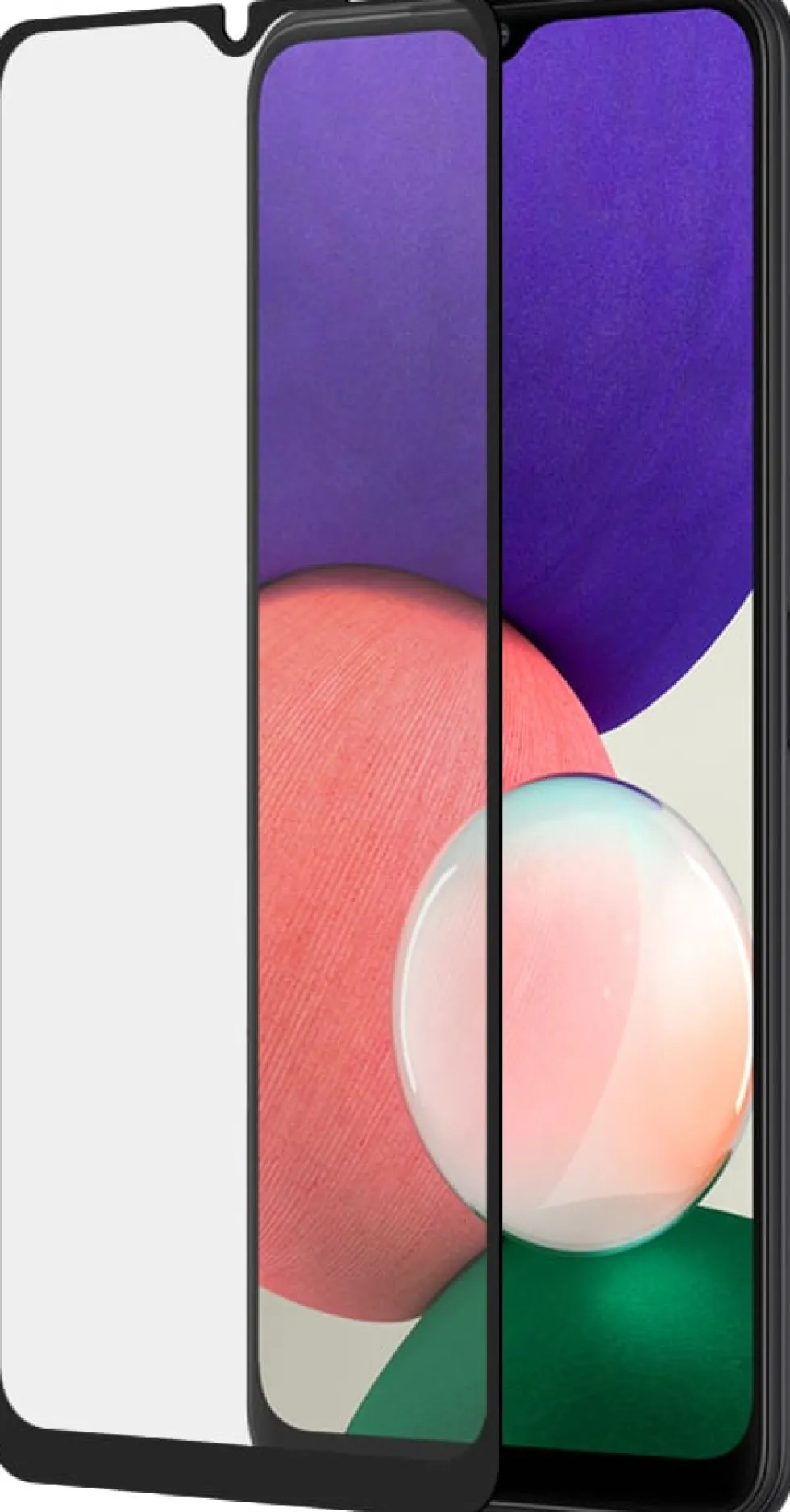 SAFE. Galaxy A22 5G Screen Protector Glass, Black