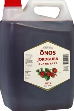Saft ÖNOS Jordgubb, koncentrat, 5L