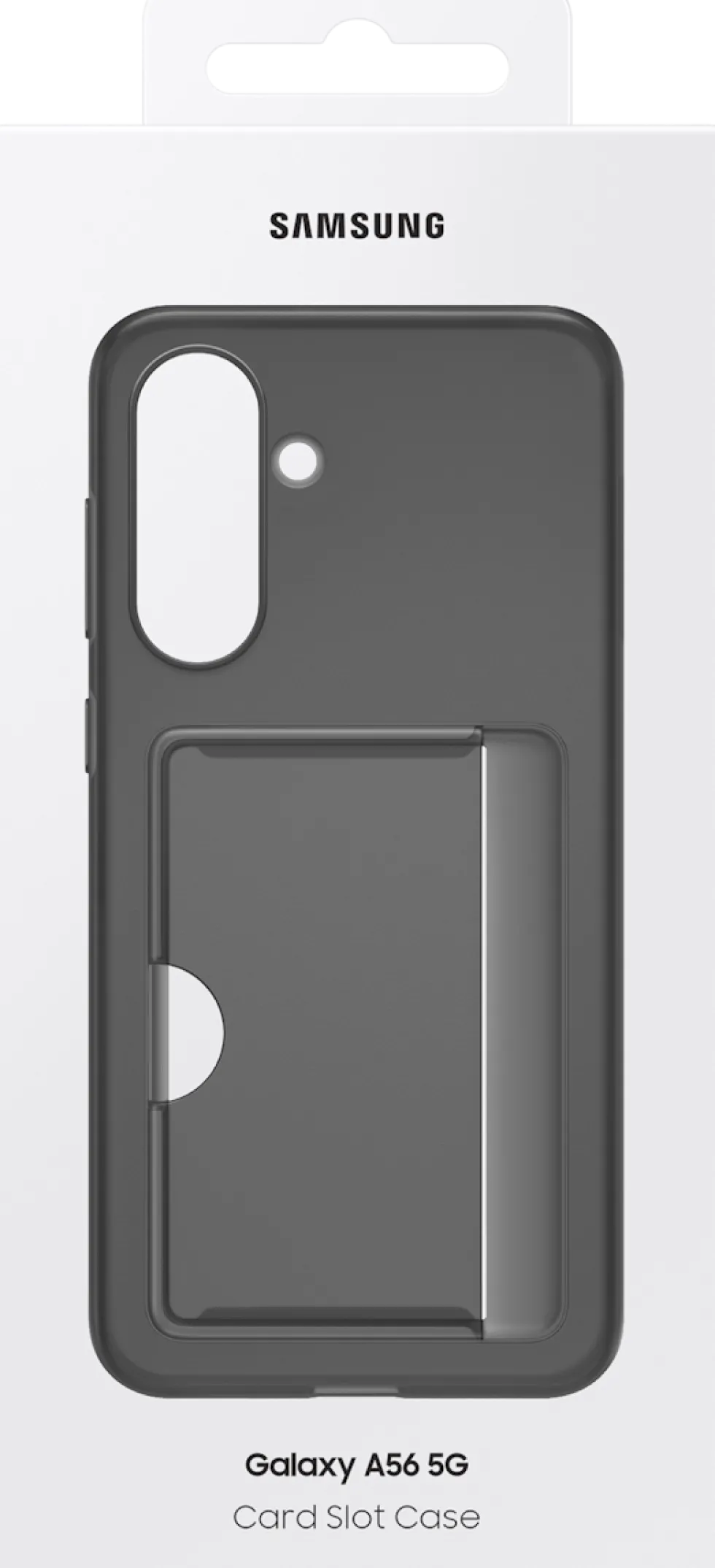 Samsung EF-OA566 - Baksidesskydd för mobiltelefon - svart - för