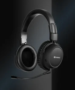 Sandberg Bluetooth Headset ANC FlexMic, Black