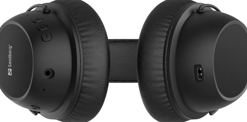 Sandberg Bluetooth Headset ANC FlexMic, Black