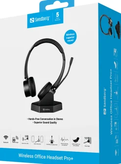 Sandberg Bluetooth Office Headset Pro+
