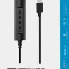 SANDBERG Headset USB-C Controller, 1.5m