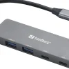 Sandberg USB-C to 2xUSB-A + 2xUSB-C Hub