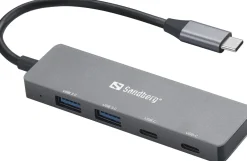 Sandberg USB-C to 2xUSB-A + 2xUSB-C Hub