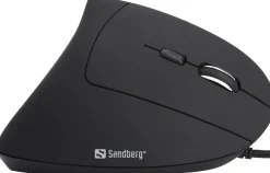 Sandberg Wired Vertical Mouse, Black