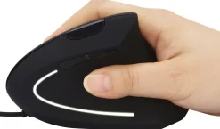 Sandberg Wired Vertical Mouse, Black