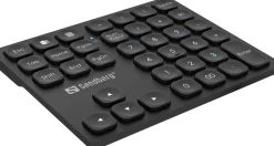 Sandberg Wireless Numeric Keypad Pro, Black